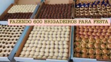 Receitas Deliciosas PRODUÇÃO DE 600 DOCINHOS PARA UM ANIVERSÁRIO – 4 SABORES DE BRIGADEIROS TRADICIONAIS