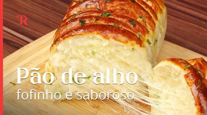 Essa é a melhor receita de pão de alho que eu já fiz, fica super fofinho e saboroso!