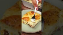 TORTA SALGADA DE CARNE MOÍDA. #shorts #receita #receitasimples #torta #carne #receitafácil