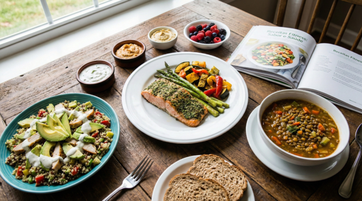 Receitas Fitness para Emagrecer com Sabor: O Guia Definitivo de Refeições Deliciosas e Saudáveis