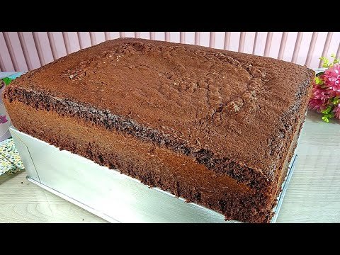 Receitas Deliciosas MASSA DE CHOCOLATE GRANDE SUPER FOFINHA – MASSA DE CHOCOLATE PARA UM BOLO DE MAIS DE 6 KILOS