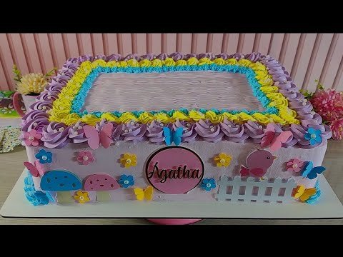 Receitas Deliciosas BOLO GRANDE DE ANIVERSÁRIO COM DOIS RECHEIOS – PESANDO MAIS DE 7 KILOS DE BOLO.