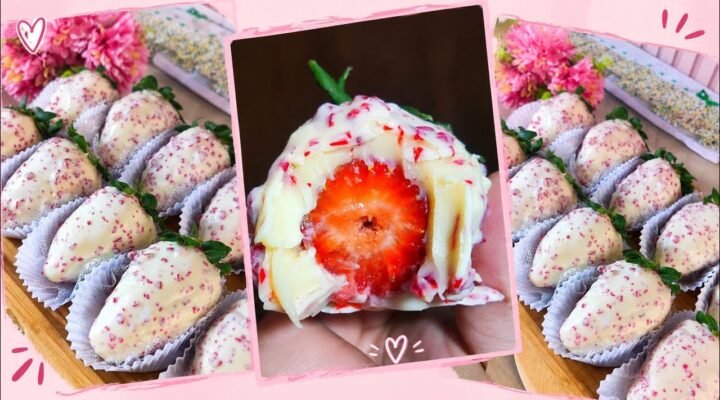 Receitas Deliciosas O DOCE MAIS VENDIDO DO MOMENTO!! TODAS AS DICAS PARA FAZER UM MORANGO CRAVEJADO PERFEITO.
